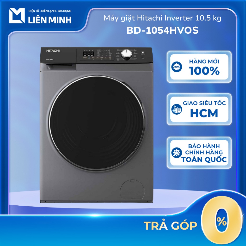 BD-1054HVOS / BD-954HVOS - Máy Giặt Hitachi Inverter 10.5 Kg / 9.5 Kg [Giao Toàn Quốc]