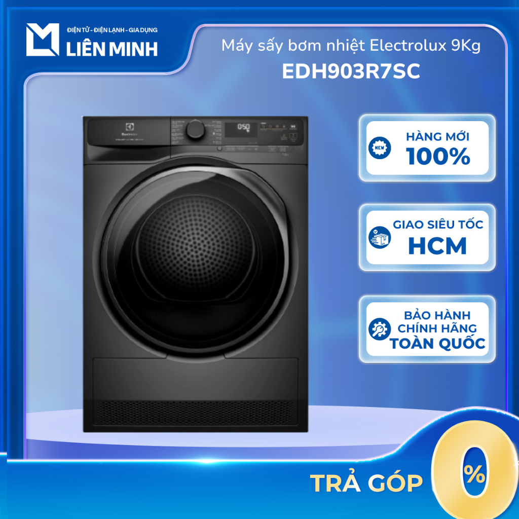 EDH902R9SC / EDH903R7SC / EDH903R7WC - Máy Sấy Bơm Nhiệt 9Kg Electrolux UltimateCare 700/900 [Giao T