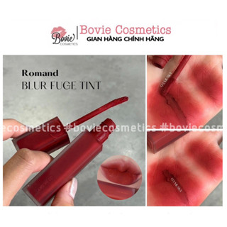  Son kem lì Romand Blur Fudge Tint màu 03 Musky Đỏ Gạch 5g 