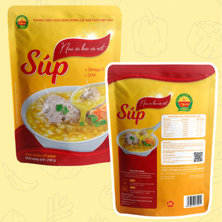 Súp Nui Óc Heo Cà Rốt Cây Thị 260g