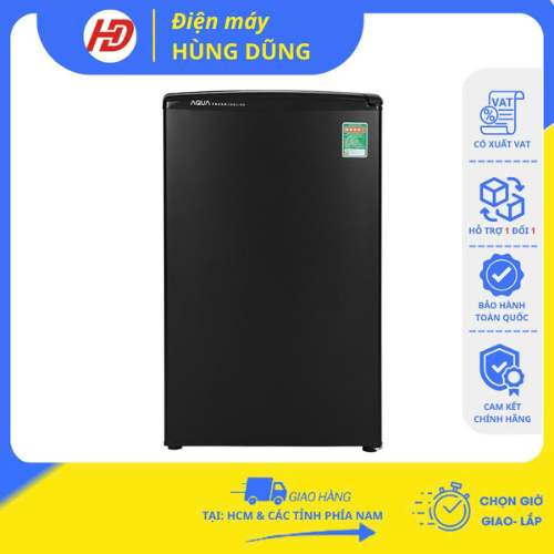 [ SHIP HOẢ TỐC 2H tại HCM ]Tủ lạnh Mini Aqua 90 lít AQR-D99FA(BS) /AQR-D100FA(BS) MÀU ĐEN - Hàng chí