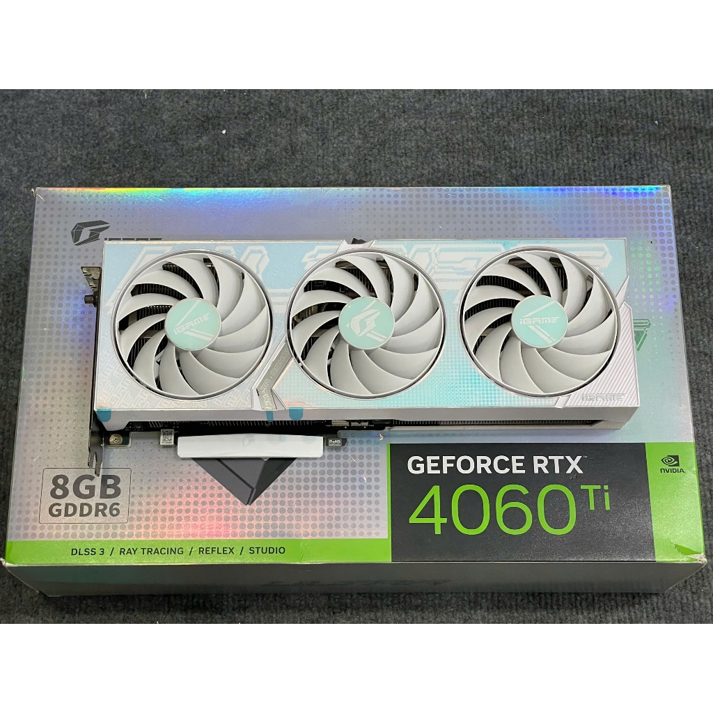 Card Màn Hình VGA Colorful RTX 4060Ti iGame UltraWhite 8GB OC