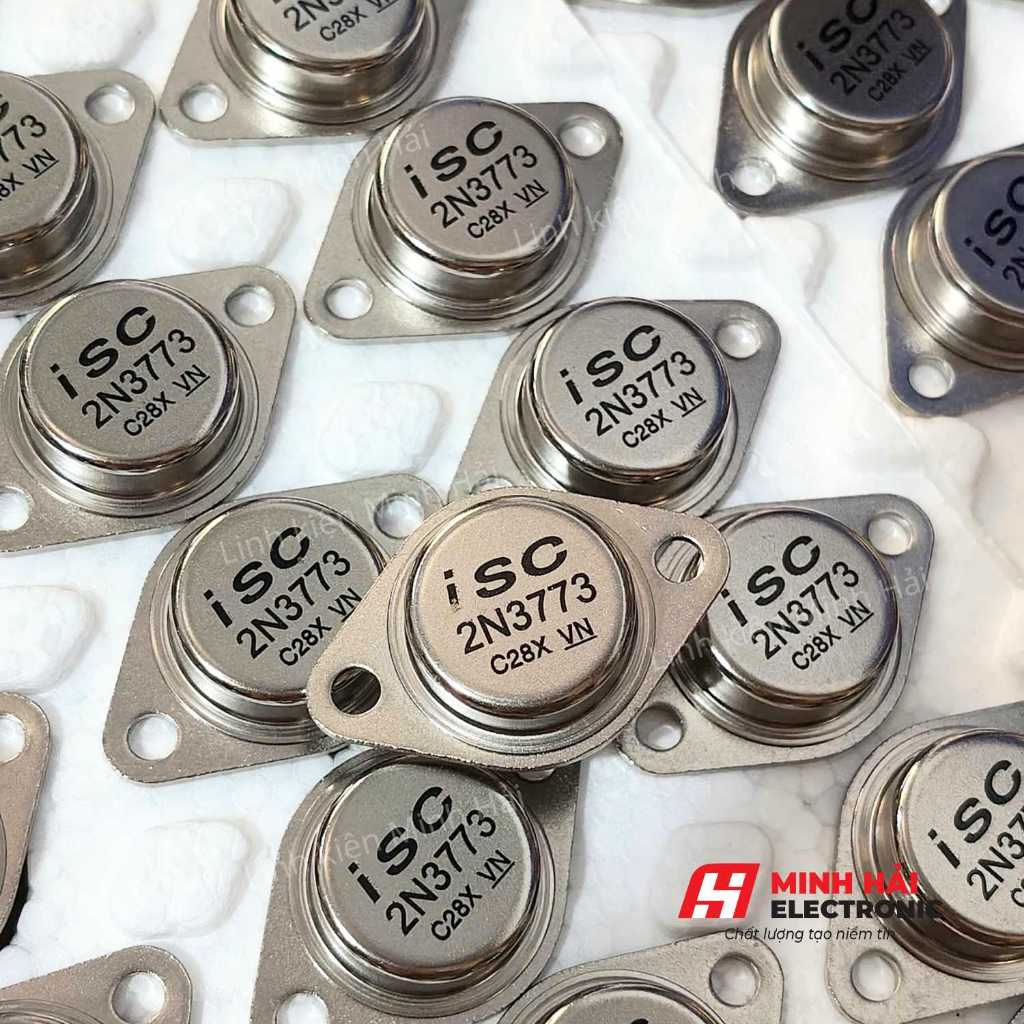 Combo 4 con sò công suất isc 2n3773 hàng mới chip to yên ngựa - Minh Hải
