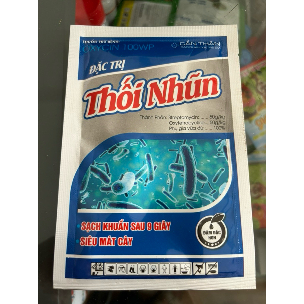 Oxycin trị thối nhũn trên hoa lan, cây kiểng,...