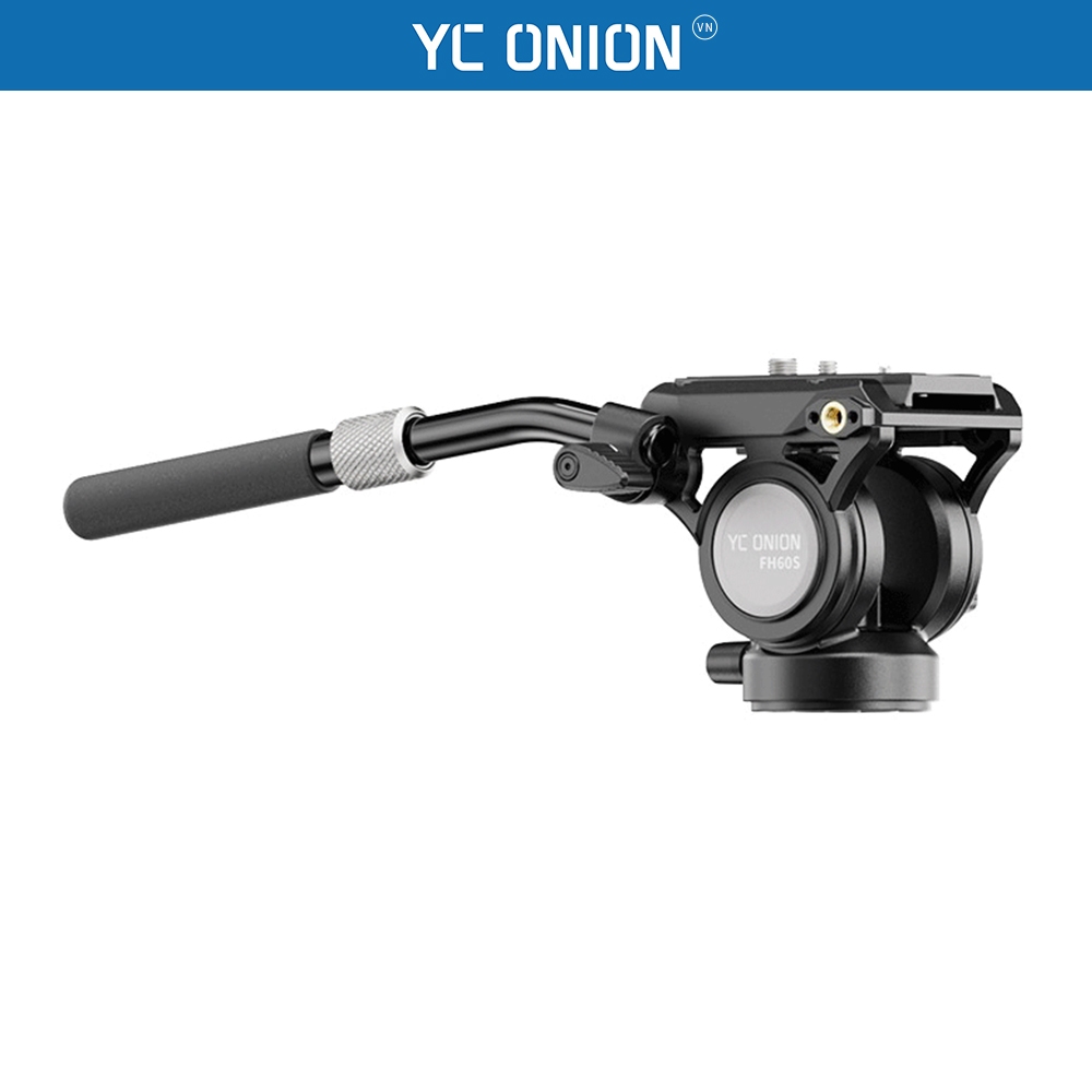 YC Onion FH60S đầu dầu Fluidhead kèm QR Plate chính hãng