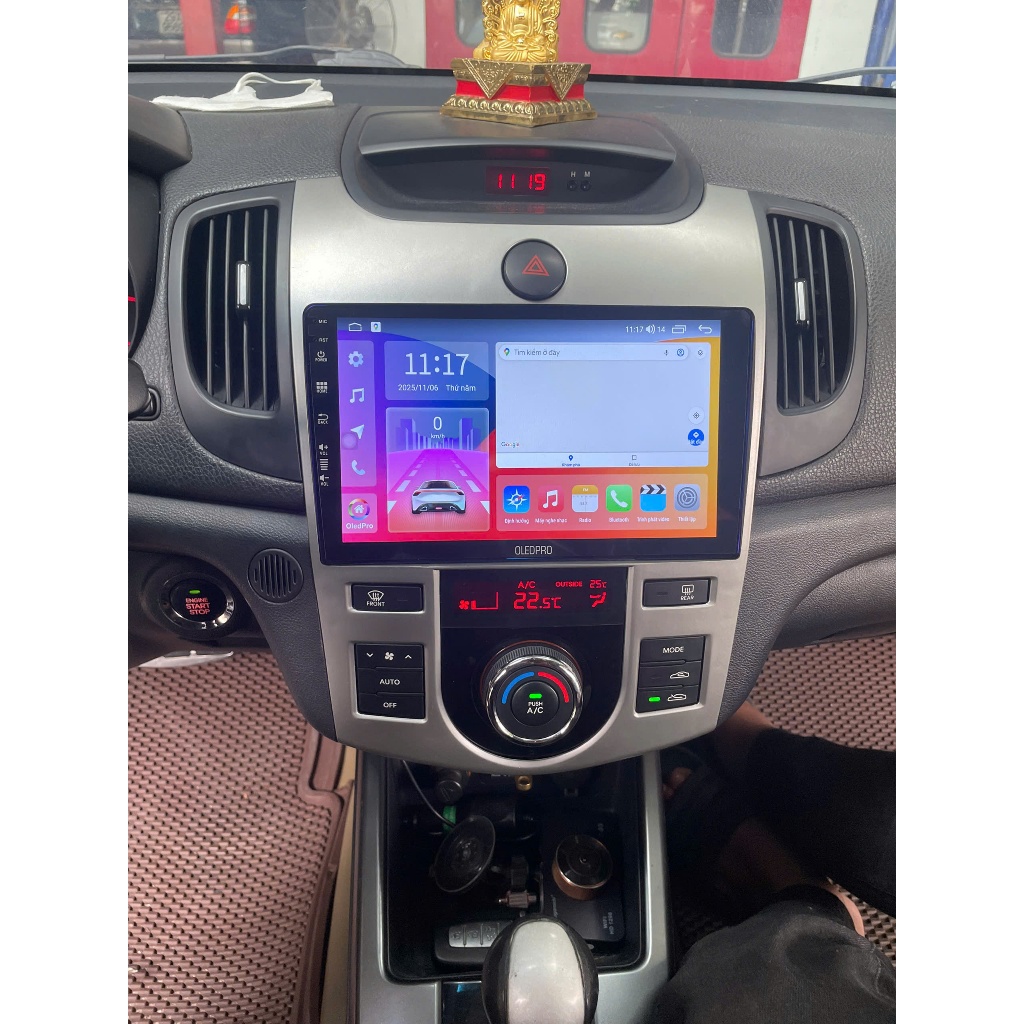 Màn hình Android ô tô OLEDPRO A5 cho xe Kia Forte 2008-2019.Rom 2/32  Màn hình DVD Android QLED siêu