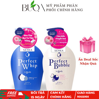  Sữa Tắm Dưỡng Ẩm Trắng Da Mịn Màng Senka 500ml 