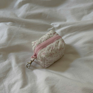 Mini pouch - móc khoá mini chần bông - ICHI.SG