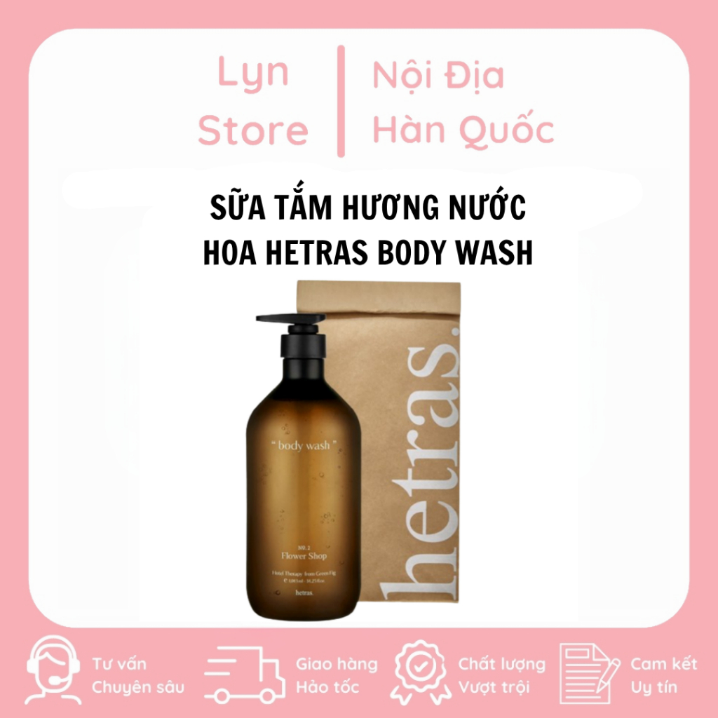 Sữa Tắm Hương Nước Hoa Hetras Body Wash 1013ml