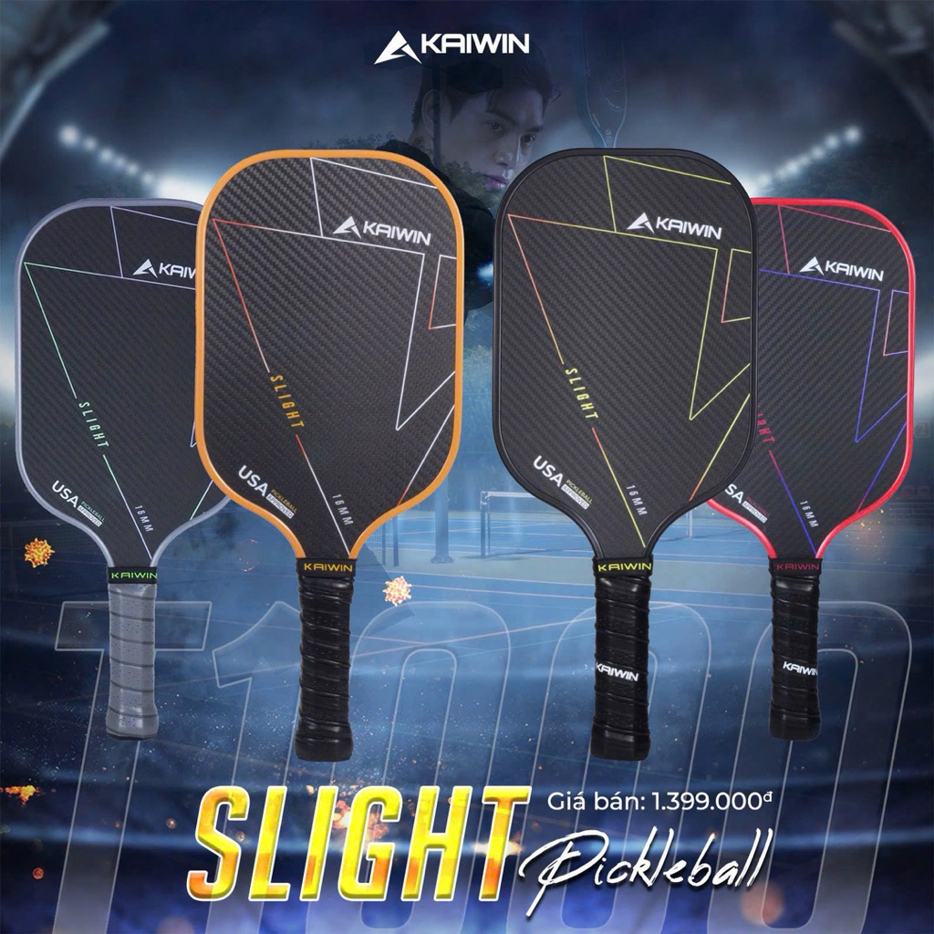 Vợt pickleball chính hãng công ty Kaiwin SLIGHT T1000