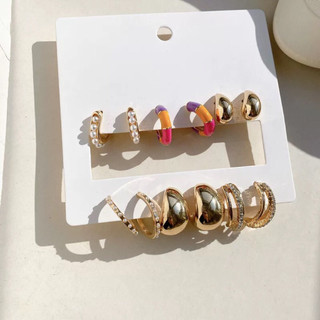  Set khuyên tai dư xịn zara,f21,...  nhiều mẫu  