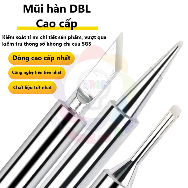 Mũi hàn 900M VIP Nhật đầu hàn bám thiếc cực tốt gia nhiệt nhanh sử dụng cho mỏ hàn 936 Hakko 907 trạ