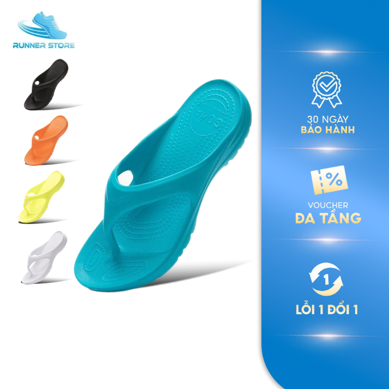 [SALE TẾT] Dép thể thao nam nữ chạy bộ Goya Flip GF23 Full màu siêu nhẹ, êm ái, chống trượt