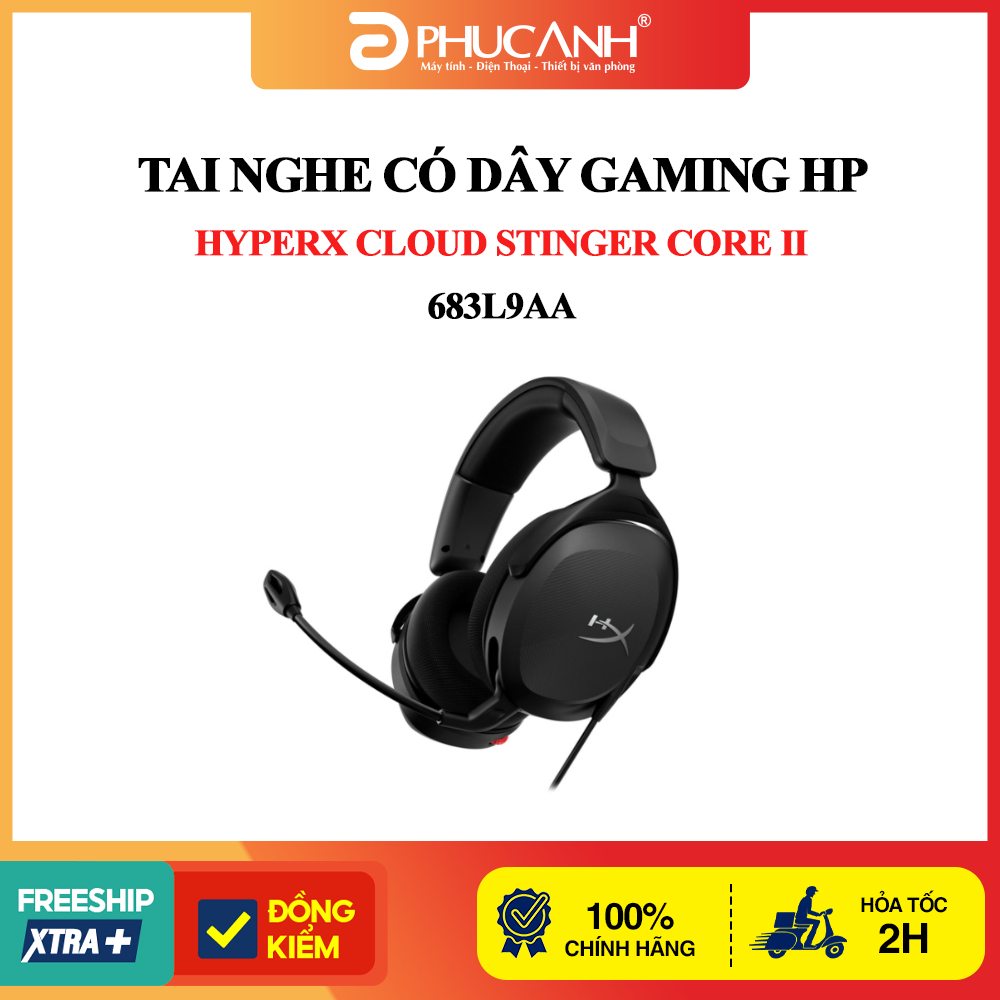 Tai nghe có dây Gaming HP HyperX Cloud Stinger Core II_683L9AA