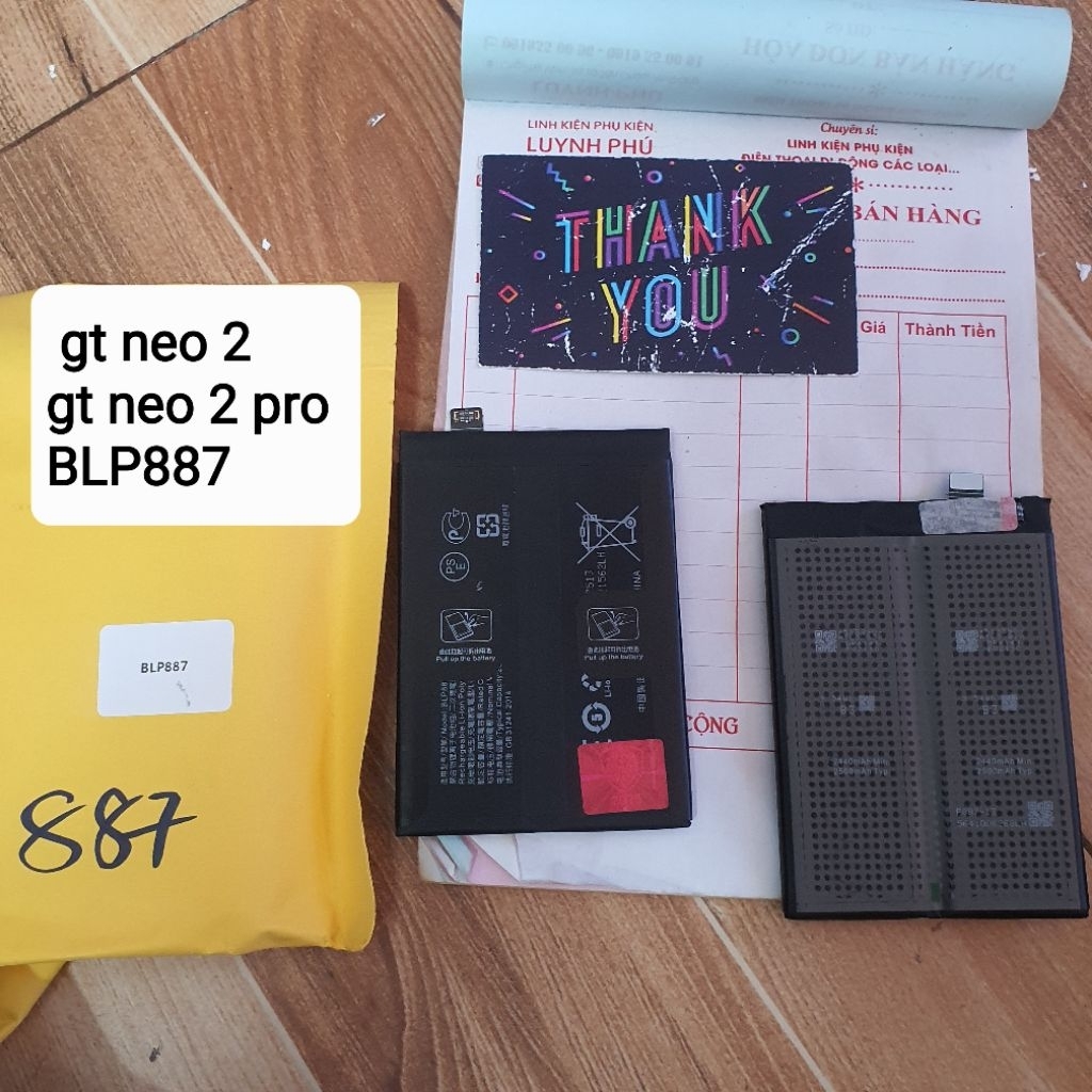 Pin realme  gt neo 2/gt neo 2 pro/BLP887
