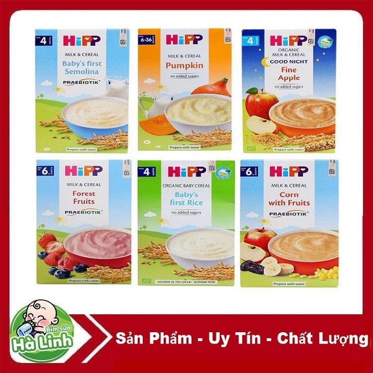 Bột ăn dặm Hipp Đủ Vị 250g [HSD 08.2026]