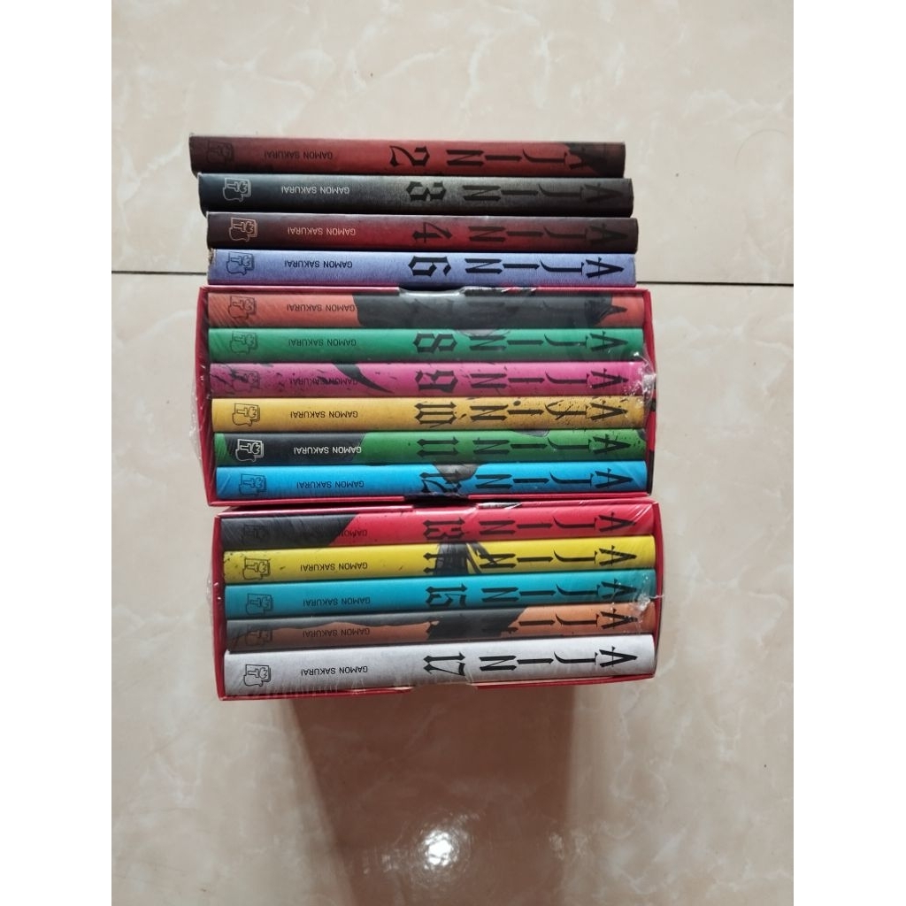 Truyện tranh - Boxset Ajin - Combo 15/17 tập - NXB Trẻ