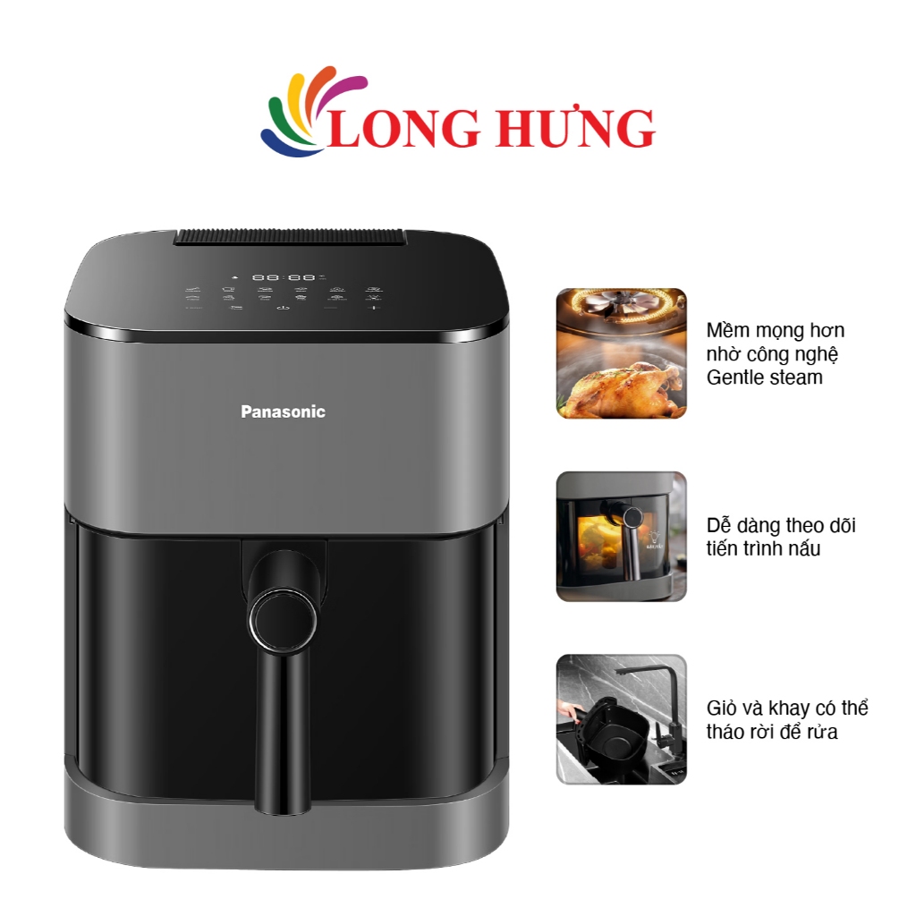 Nồi chiên không dầu Panasonic 5 lít NF-CC500SRA - Hàng chính hãng