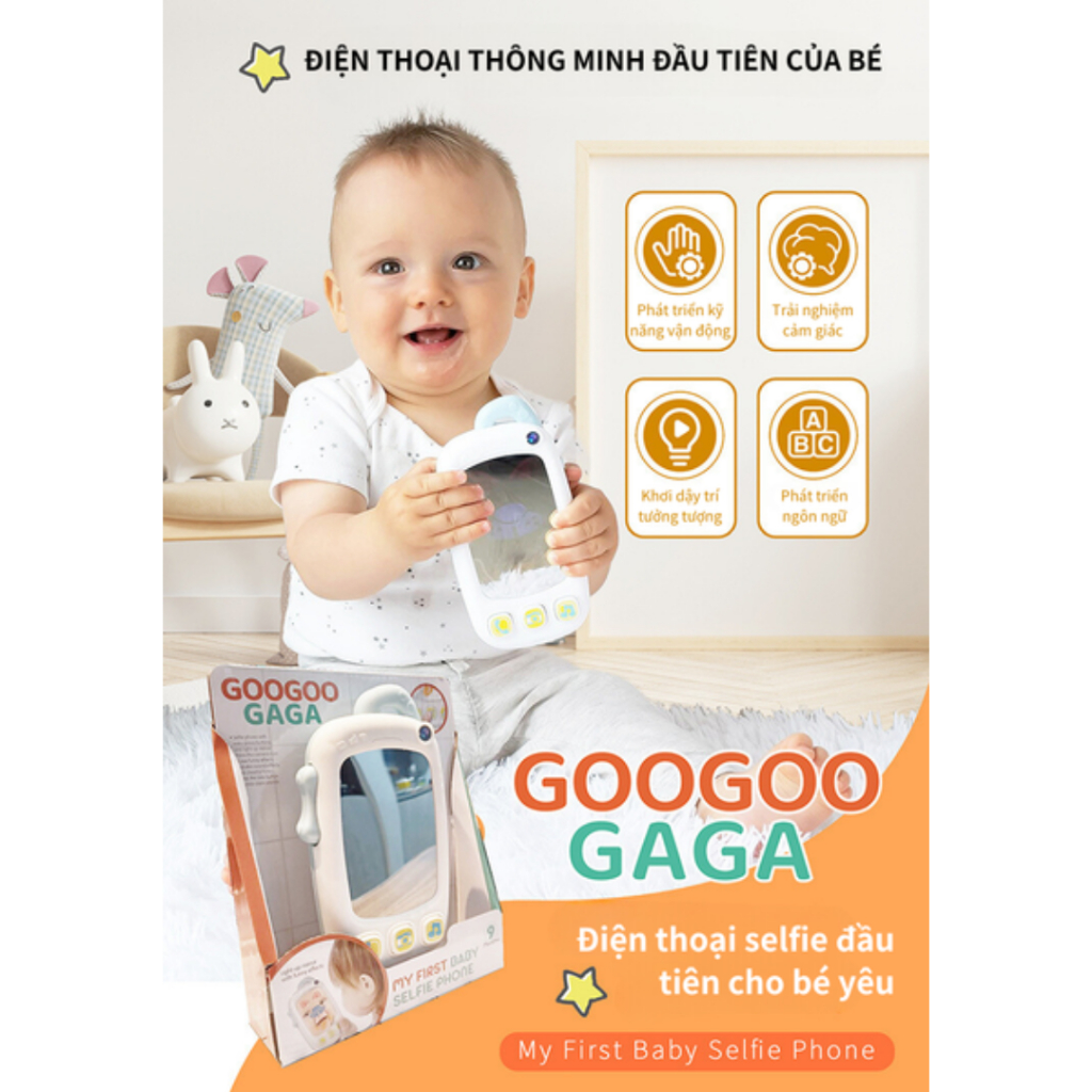 Điện Thoại Đầu Tiên Của Bé | Googoogaga My First Baby Selfie Phone