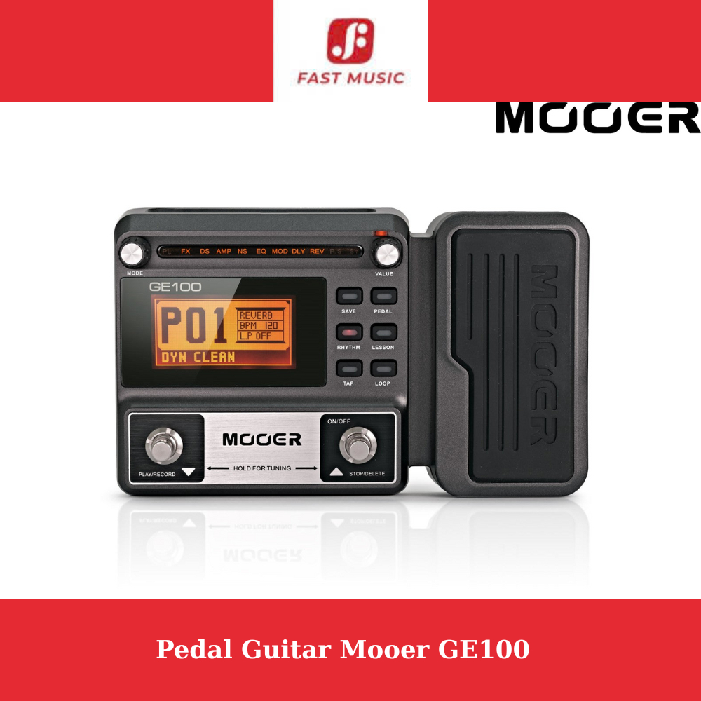 Phơ Pedal Guitar Mooer GE100 Chính Hãng Tặng Kèm Tiếng Đi Show