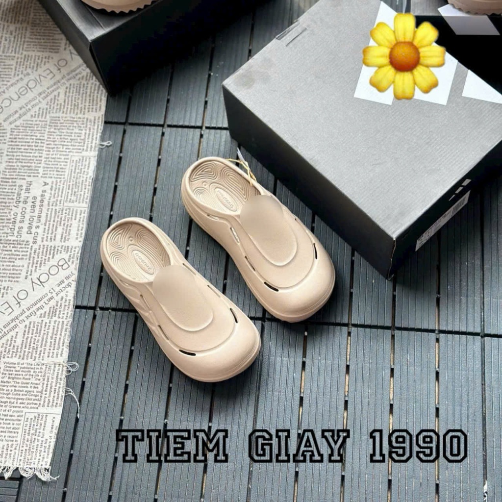 Sục - Dép - Giày Tăng chiều cao 5cm thoáng khí êm ái , chống nước OZWAVE Clog 36-44