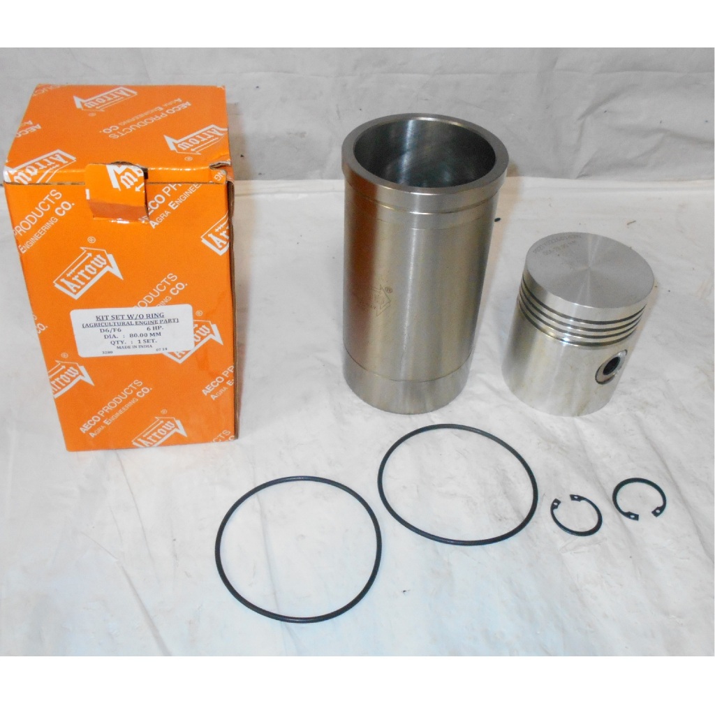 Bộ  (Sơ mi + Piston) hiệu ARROW Ấn Độ máy Vikyno RV125 RV145 RV165 EV2400 EV2600 EV320 EV325