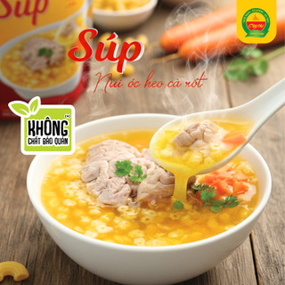 Súp Nui Óc Heo Cà Rốt Cây Thị 260g