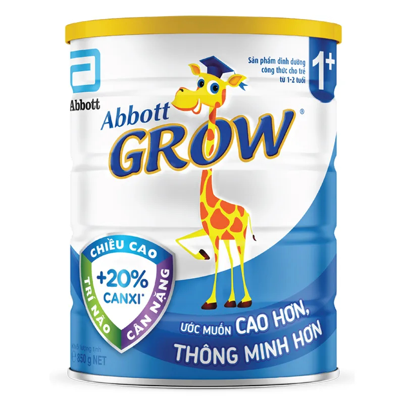 Abbott Grow 1+ cho bé từ 1-2 tuổi - 800g