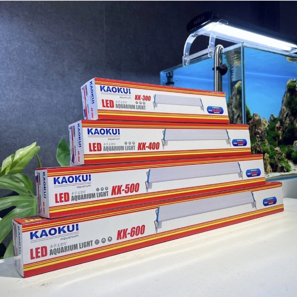 Đèn máng KaoKui Aquarium Light 3 chế độ màu- đèn thuỷ sinh trang trí bể thuỷ sinh