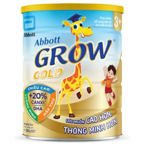 Abbott Grow 3+ cho bé từ 3-6 tuổi - 800g