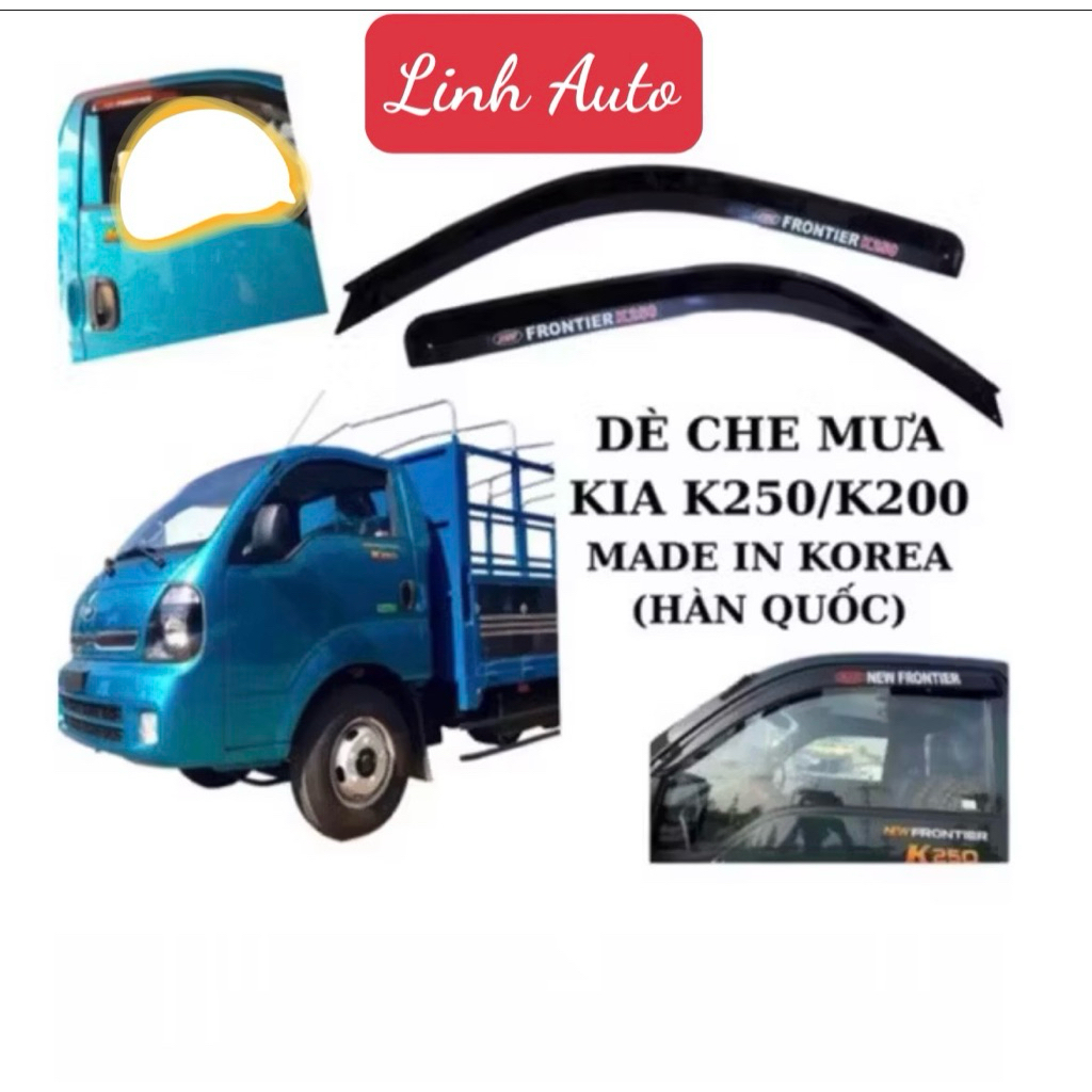 Vè che mưa xe tải Kia New Frontier K250 K200 (giá 1 cặp)