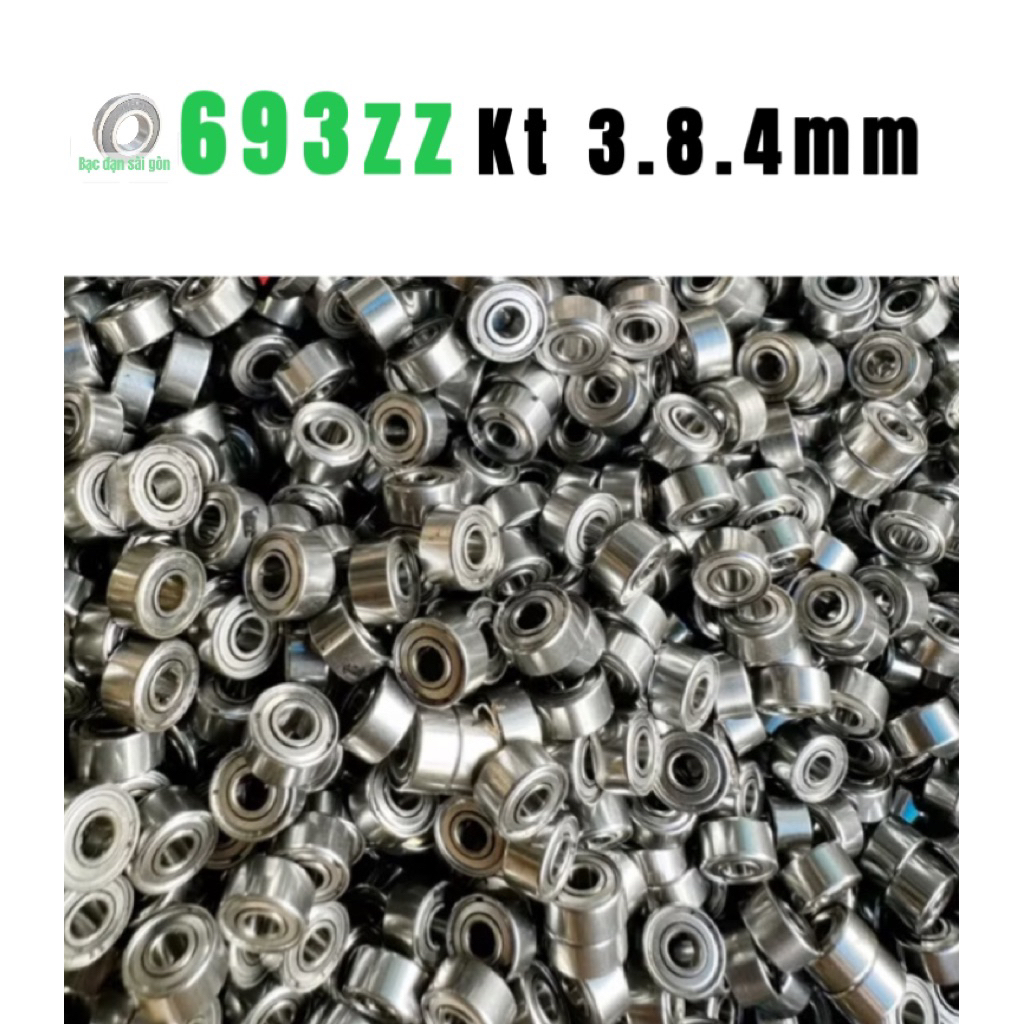 set 10 Vòng bi bạc đạn 693zz kích thước 3x8x4mm