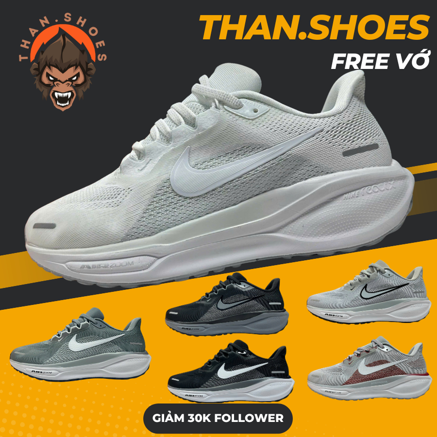 Giày Sneaker 𝓩𝓸𝓸𝓶 𝓟𝓮𝓰𝓪𝓼𝓾𝓼 41 Tổng Hợp Màu - Than.Shoes