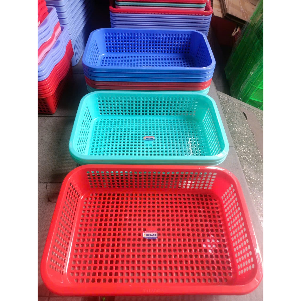 (KIỆN 4,5,10) RỔ NHỰA LỚN DÀI ÚP LY  DUY TÂN, SÓNG LƯỚI, RỔ ĐỰNG ĐỒ ĐA DỤNG
