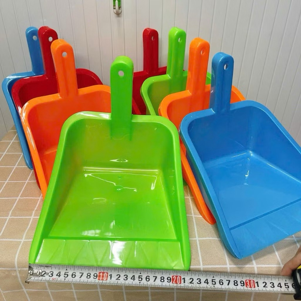 Ky Hốt Rác Nhựa Cán Ngắn - Dài - KY HỐT RÁC ĐẠI TRIỂN - Xúc Rác Nhựa Cán Liền