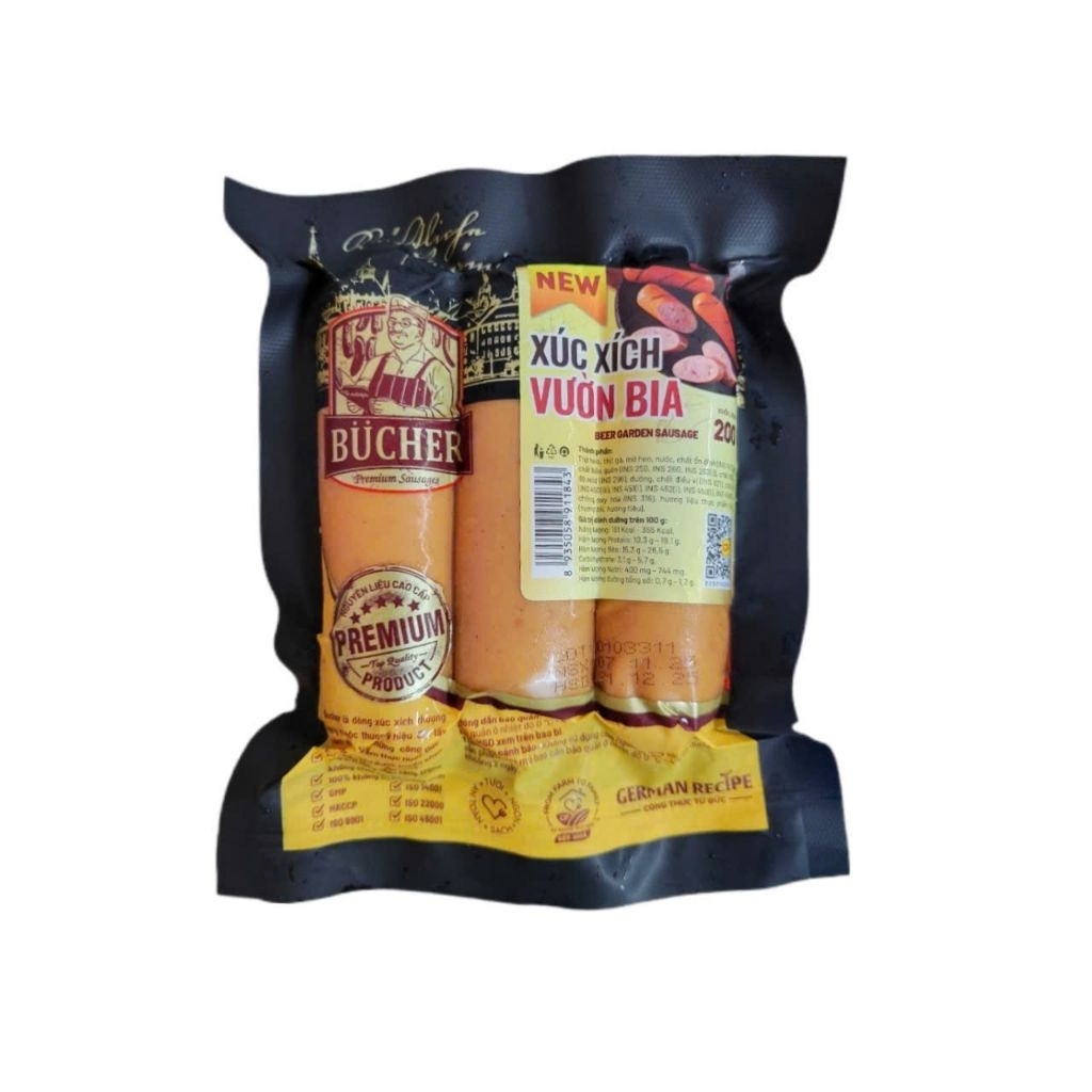 Xúc xích vườn bia CP 200g
