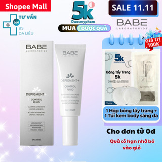  Kem Dưỡng Sáng Da Và Làm Mờ Vết Thâm Nám Laboratorios Babe Depigment Control Fluid 40ml 
