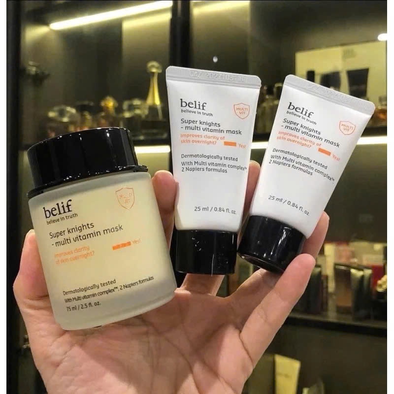 Mặt nạ ngủ Belif mini và full size