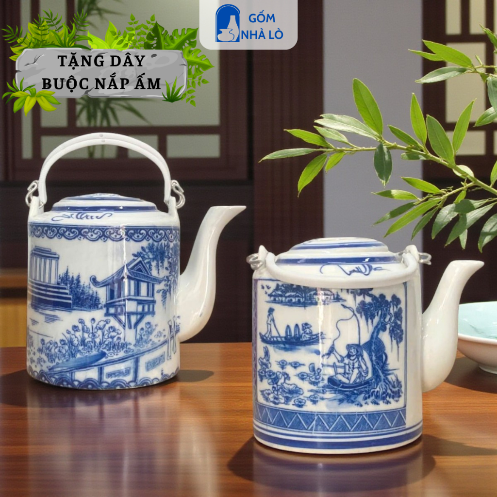 Ấm tích Bát Tràng,ấm tích ủ chè xanh, dành tích, tích trà bé, ấm trà bé,ấm hãm trà xanh, bình trà bằ