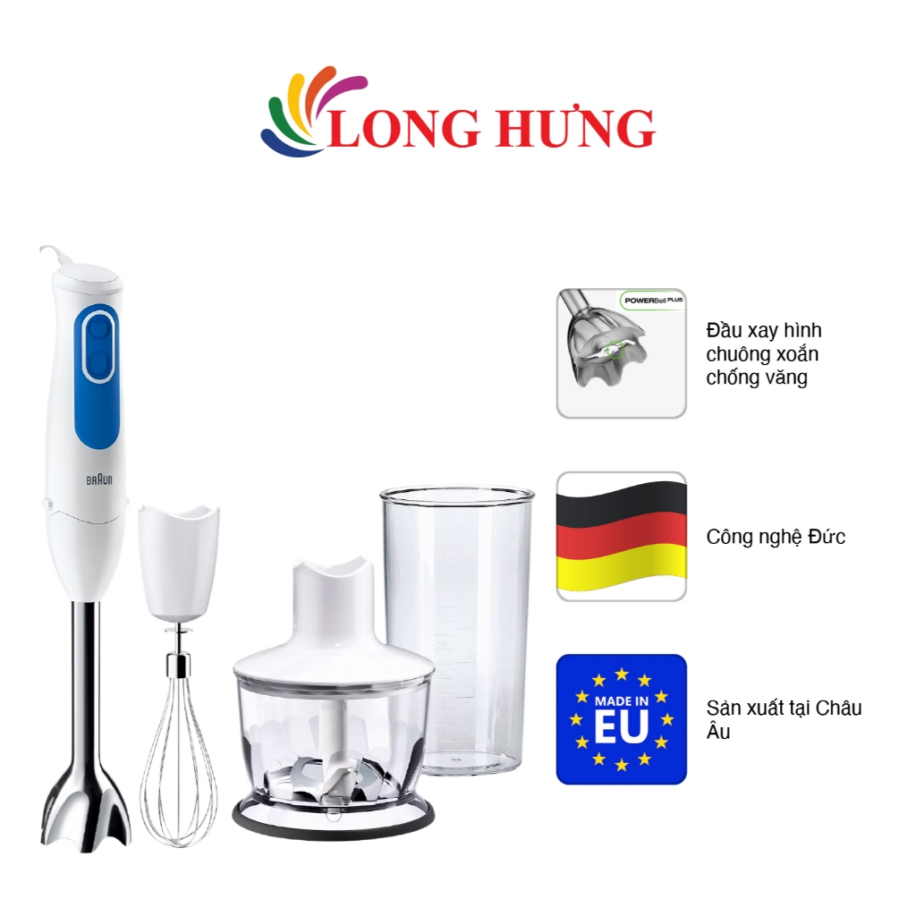 Máy xay Braun MQ3035 Sauce - Hàng chính hãng