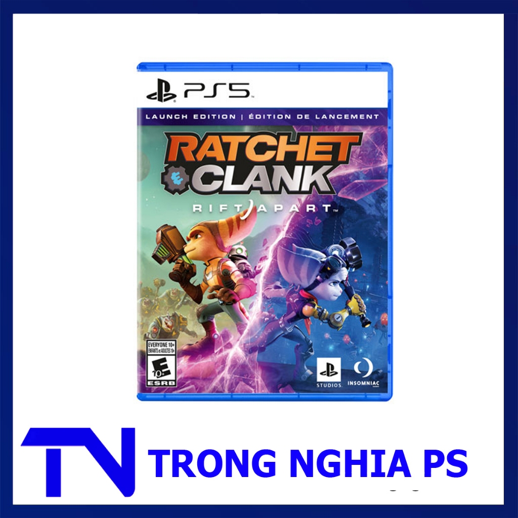 Đĩa Game PS5 – Ratchet Clank Rift Apart