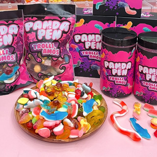  Kẹo Dẻo Đức Mix Sẵn 46 Vị Ăn Vặt Panda Pẻn Kẹo Dẻo Nhập Khẩu Hương Vị Trái Cây Không Chảy Nước 