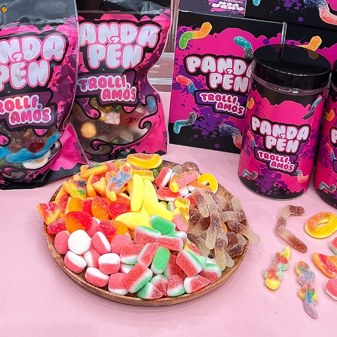  Kẹo Dẻo Đức Mix Full Bọc Đường Ăn Vặt Panda Pẻn Kẹo Không Chảy Nước Hàng Chính Hãng Đức 