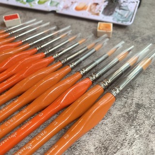 Cọ vẽ HAND Đầu Tròn Cọ Tỉa Đi Nét Nhỏ (ZBS2)