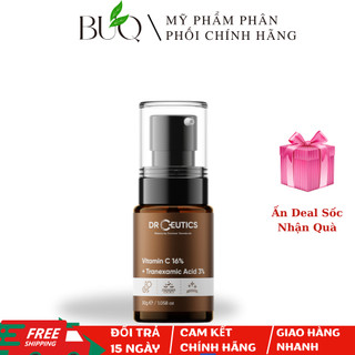  Serum Vitamin C DrCeutics 16% Và Tranexamic Acid 3% Ngăn Ngừa Lão Hóa Và Làm Sáng Da 30ml 