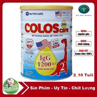 [Date 2028] Sữa bột Coloscare 0+ 1+ 2+ 800g.
