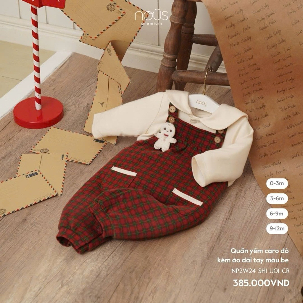 0-2Y | Nous NOEL - Nous Giáng Sinh cao cấp cho bé trai và bé gái - Nous Xmas