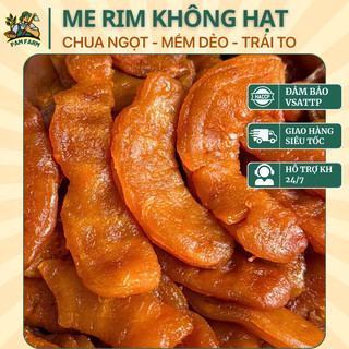  KHÔNG HẠT - Me Rim Chua Cay Ngọt Mềm Dẻo - Me Rim Đường - Me Thái Sấy Dẻo Chua Ngọt 