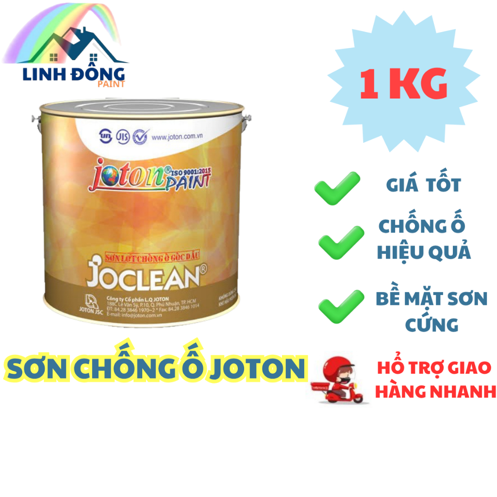 1 KG SƠN CHỐNG Ố DO THẤM CỦA JOTON PAINT- Ố TƯỜNG, TRẦN ĐỀU TRỊ ĐƯỢC