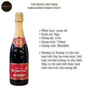 [TopRuou] Sâm Banh Nga Đồng Tiền 700ml [TOPRUOUVIETNAM]